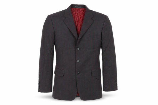Mens 42 Chest Regular Austin Reed Grey Three-Button Blazer