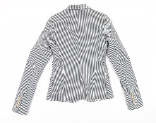 Tommy Hilfiger Women's Striped Suit Jacket Size 2