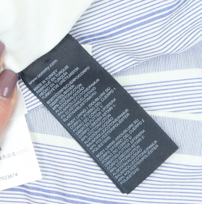 Tommy Hilfiger Women's Striped Suit Jacket Size 2