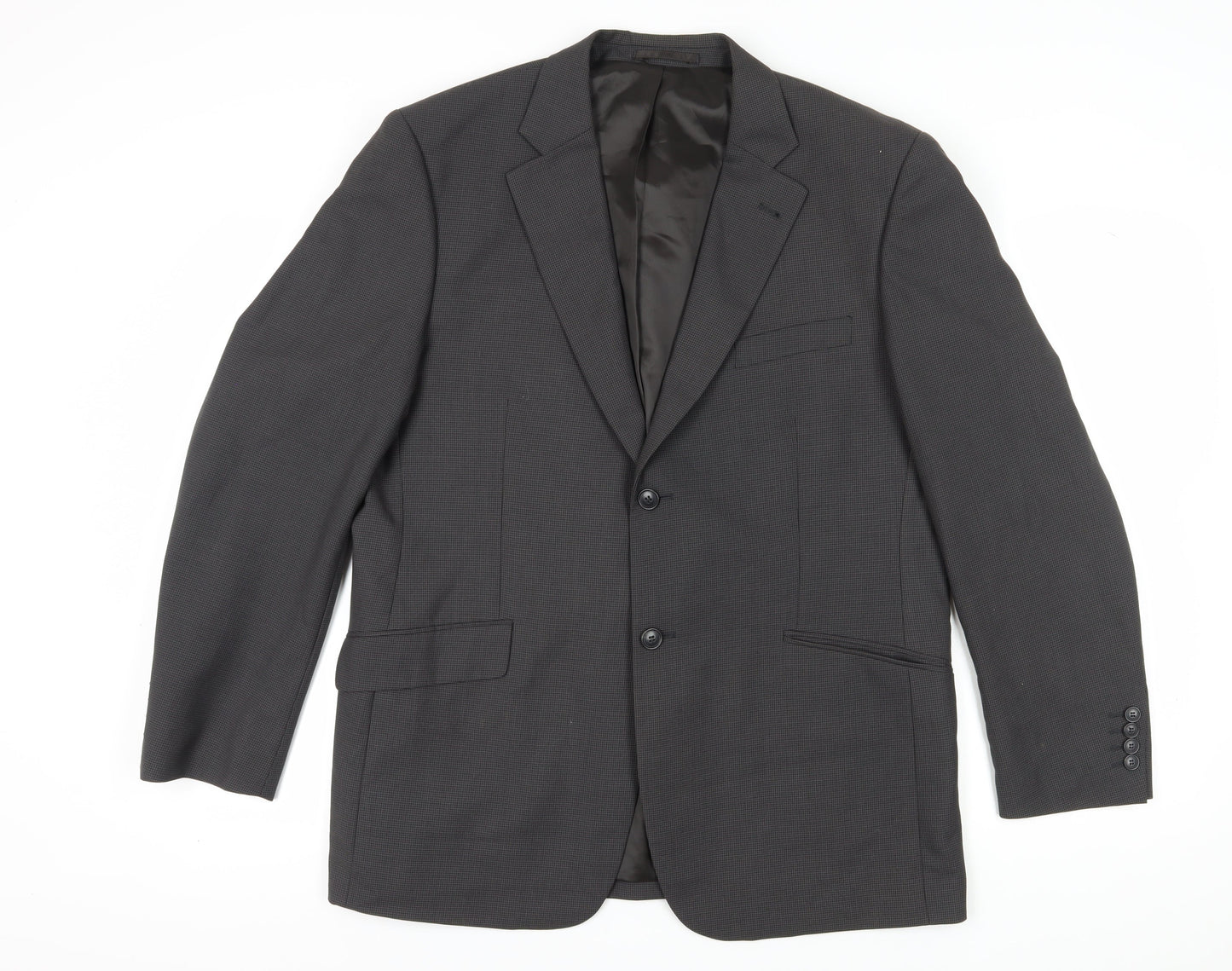 Thomas Nash Men's Grey Blazer 44R Classic Formal