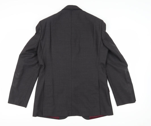 Austin Reed Men's Black Blazer 40R Classic Formal