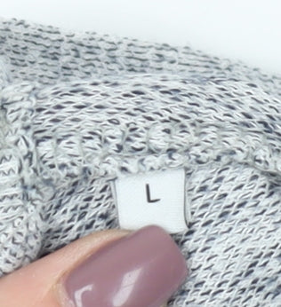 Jack & Jones Men's Grey Long Sleeve T-Shirt, Size L