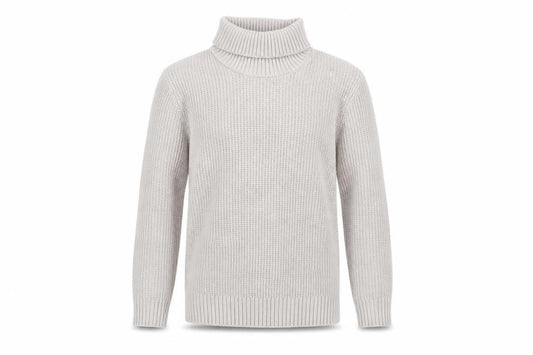 Jack & Jones Unisex Kids Beige Roll Neck Jumper Size 12