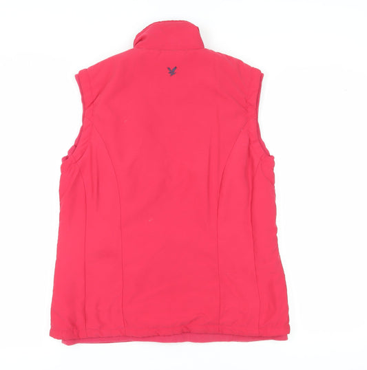 Lyle & Scott Women's Red Waistcoat S, Casual & Lined