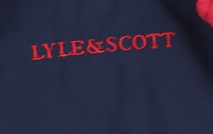 Lyle & Scott Women's Red Waistcoat S, Casual & Lined