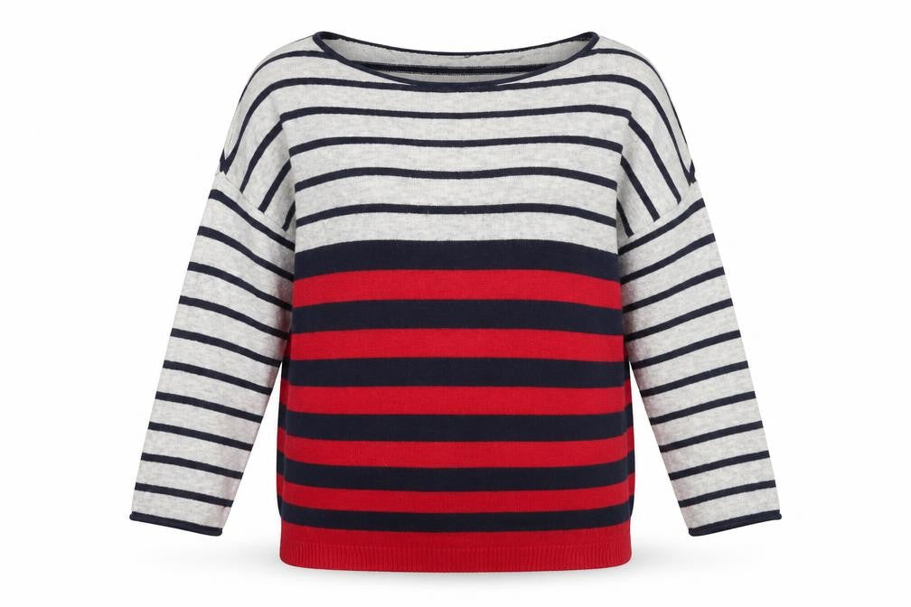 Womens UK 10 Regular Laura Ashley Multicoloured Pullover Tight-Knit