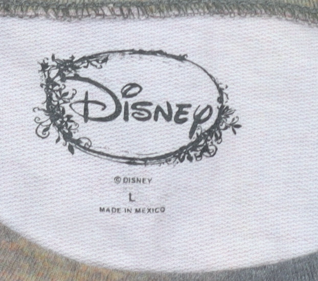 Disney Women's Multicoloured L Sweatshirt, Graphic Print Pullover