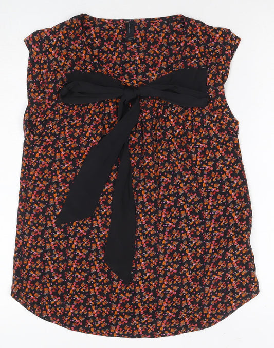 Vero Moda Women's Multicoloured Floral Tunic Blouse Size S