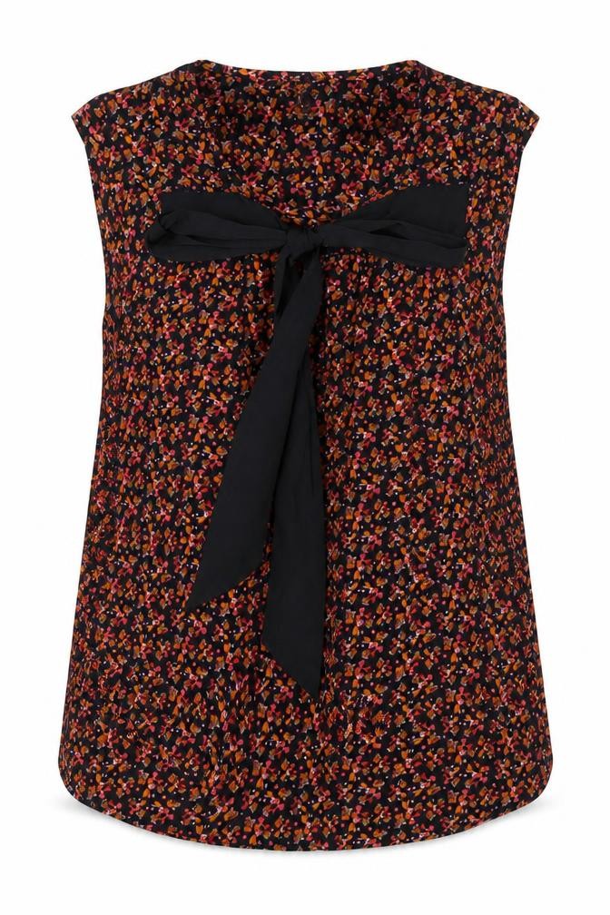 Womens UK Size S VERO MODA Multicoloured Polyester Blouse