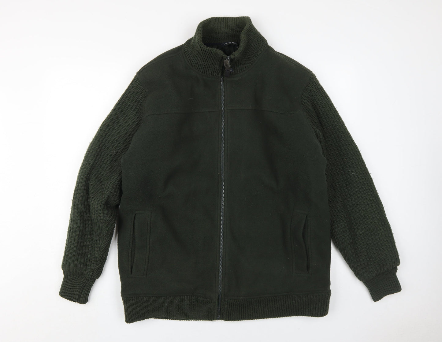 James Pringle Green Men's Bomber Jacket Size M