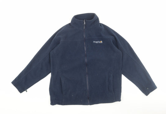 Regatta Boys Blue Fleece Jacket, Size 11-12 Years, Full Zip