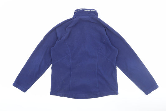 Craghoppers Women's Blue Henley Sweatshirt Size 10