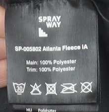 Sprayway Women's Black Fleece Jacket Size 14