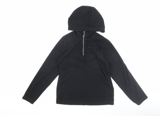 Mountain Warehouse Boys Black Fleece Hoodie 11-12 Years
