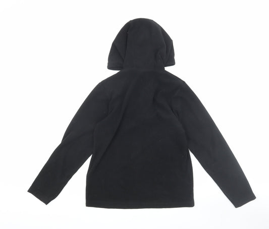 Mountain Warehouse Boys Black Fleece Hoodie 11-12 Years