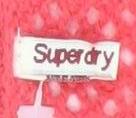 Superdry Women's Pink Open-Knit Pullover XS