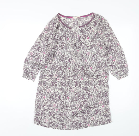 White Stuff Women's Multicoloured Floral Dress, Size 10