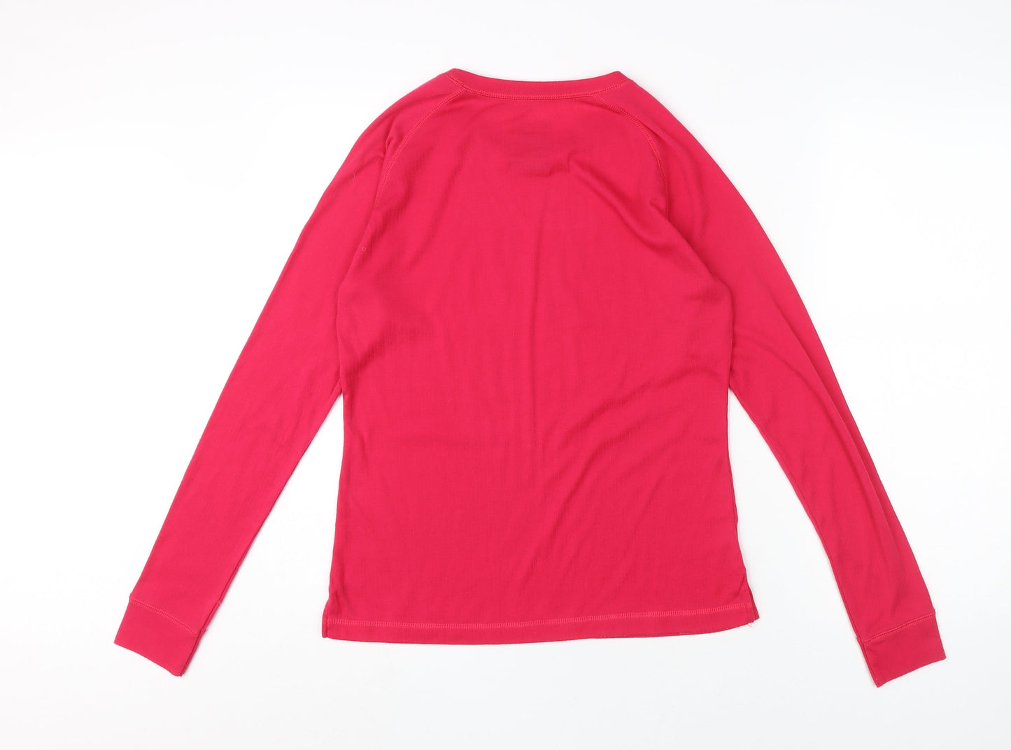Mountain Warehouse Womens Red Long Sleeve T-Shirt Size 12