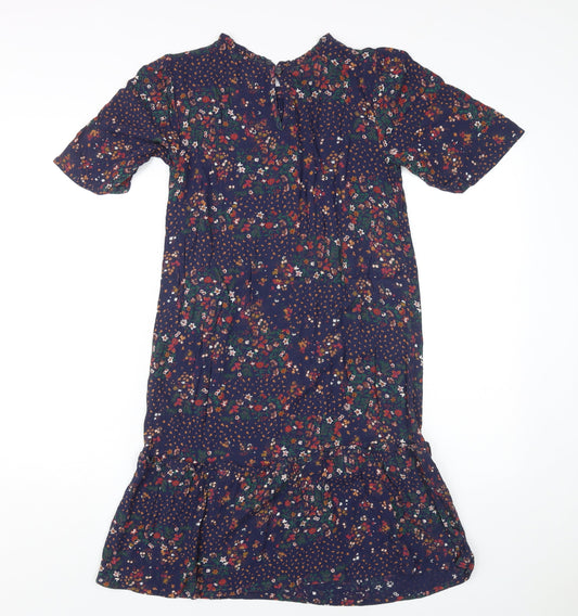 Fat Face Women's Multicoloured Floral Dress UK 6