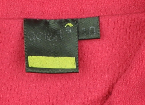 Gelert Women's Red Fleece Pullover Sweatshirt Size 10