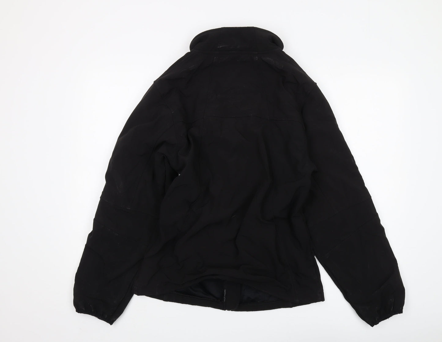 BOY-COT Men's Black Soft Shell Jacket S Regular Fit