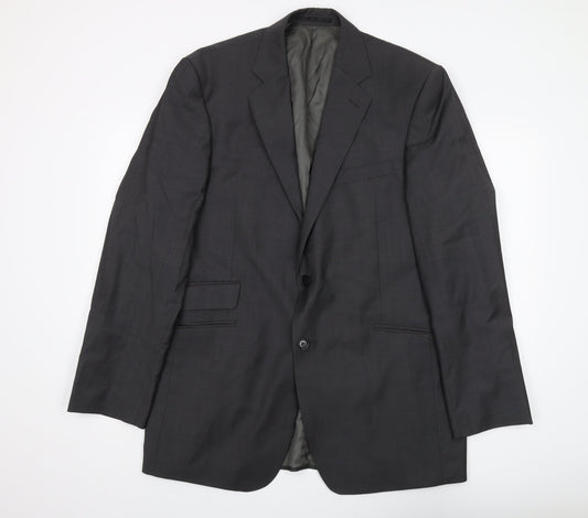 Austin Reed Men's Grey Wool Blazer 44L