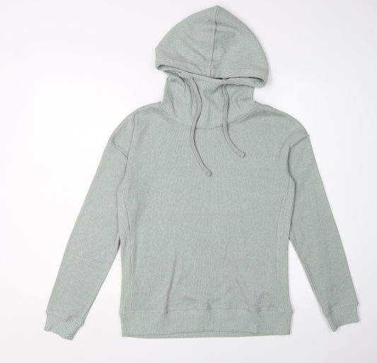 FatFace Women's Green Hoodie, High Neck, UK Size 6