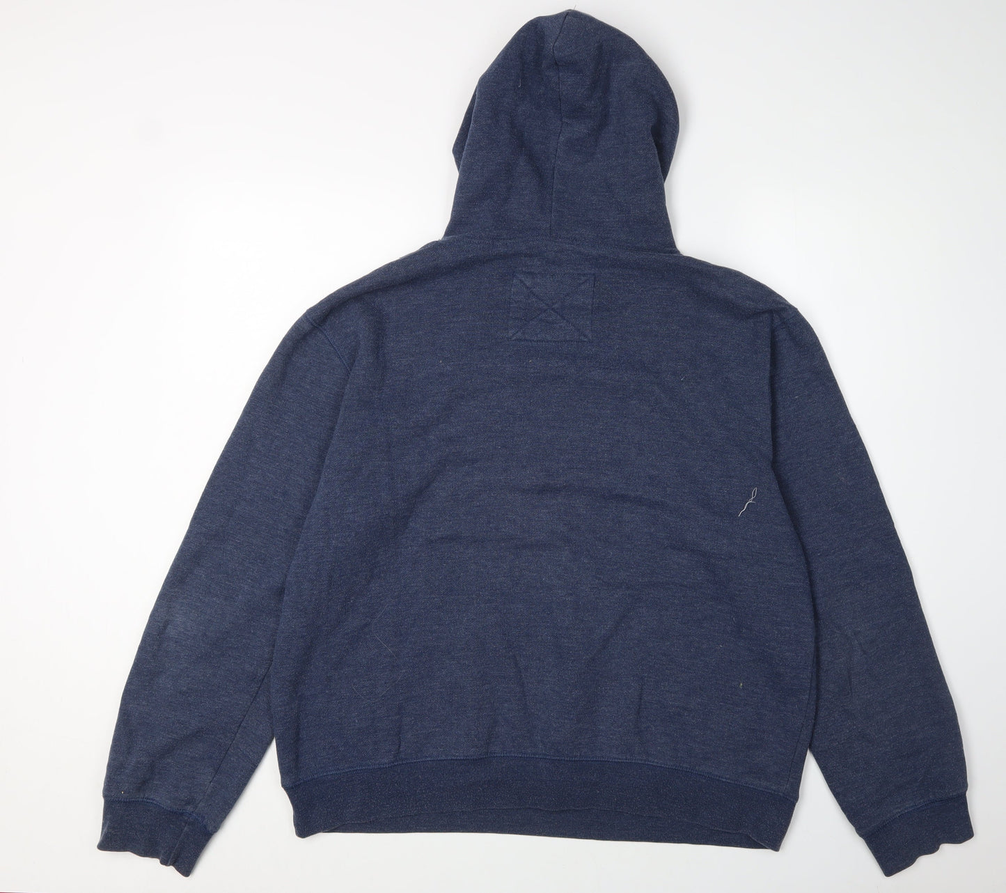 Firetrap Men's Blue XL Hoodie Pullover with Logo