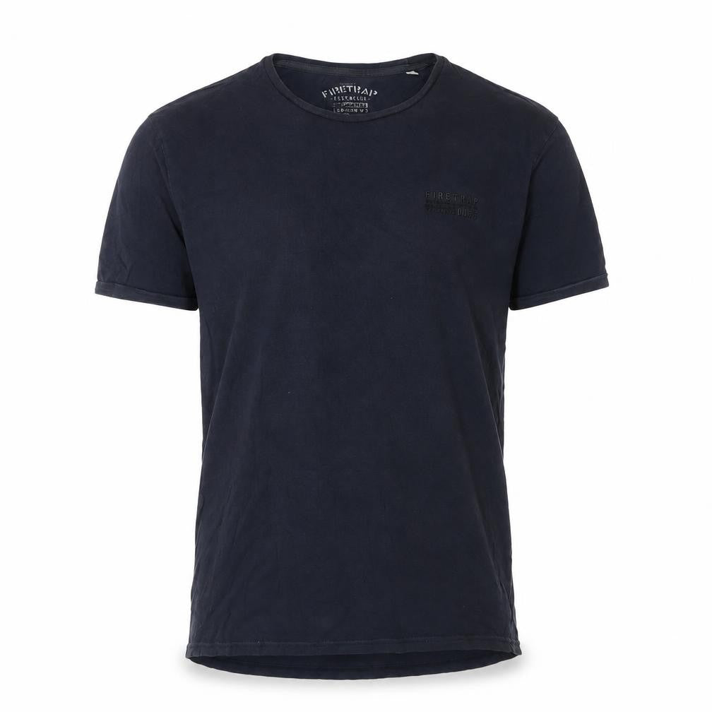 Mens UK Size L Firetrap Black  Cotton T-Shirt