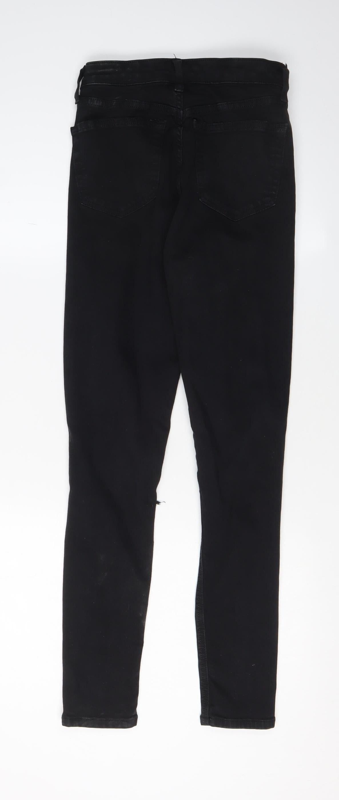 Topshop Women's Black Skinny Jeans Size 26