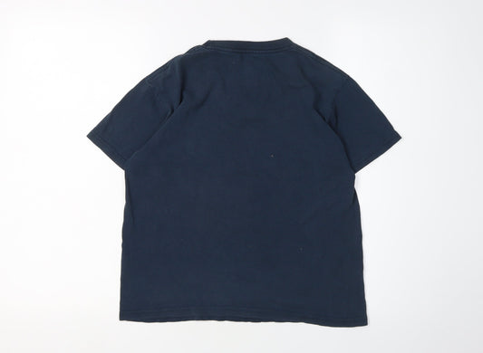 JINX Boys Blue Minecraft Graphic T-Shirt 2XS