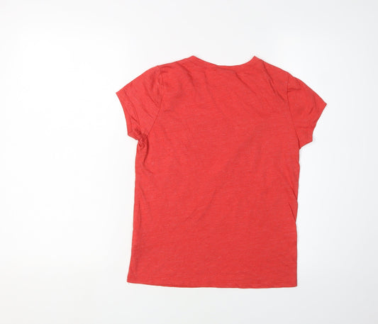 Coca-Cola Women's Red Basic T-Shirt Size 6