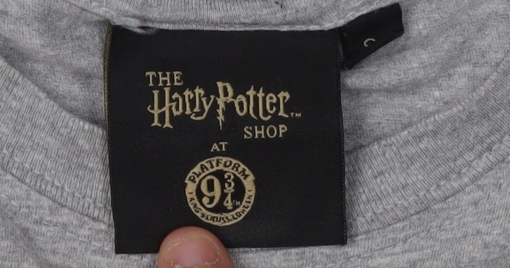 Harry Potter Grey Unisex T-Shirt S Casual Movie