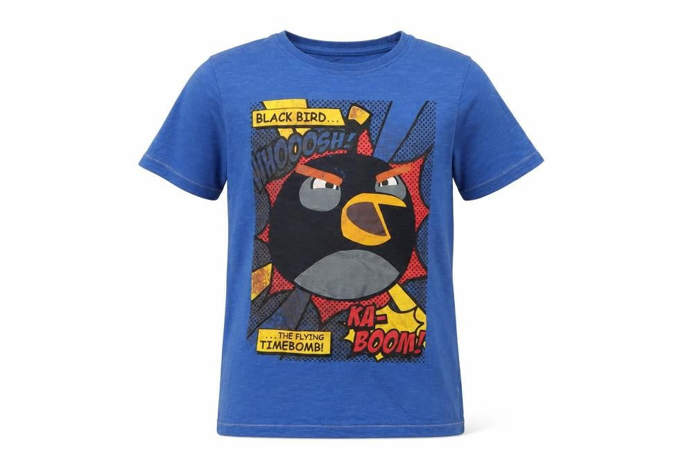 Next Boys Blue Angry Birds T-Shirt 9-10 Years