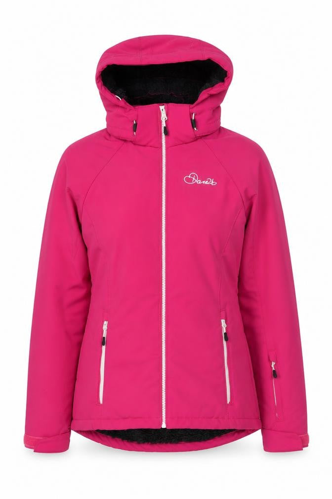 Womens UK Size 8 Regular Dare 2B Pink Polyester Blend Jacket