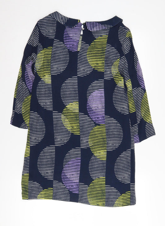 White Stuff Women's Geometric Shift Dress Size 10