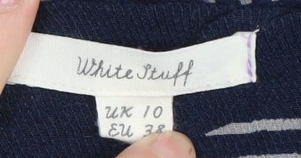 White Stuff Women's Geometric Shift Dress Size 10