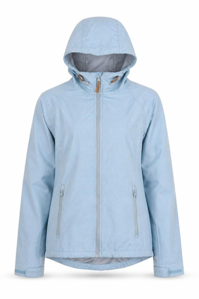Womens UK Size 12 Regular Mountain Warehouse Blue Polyester Jacket