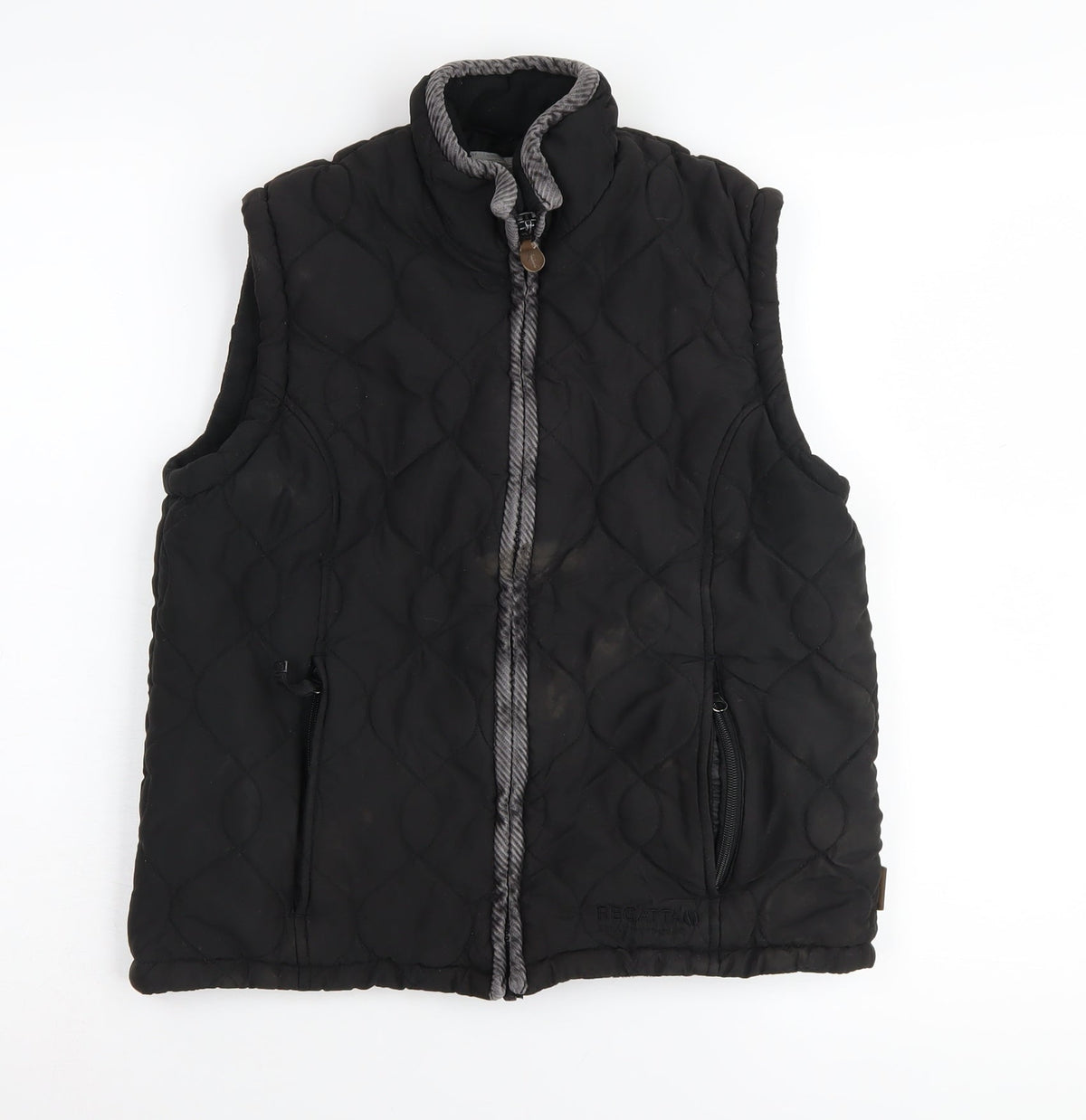 Regatta Women's Black Quilted Waistcoat Size 12
