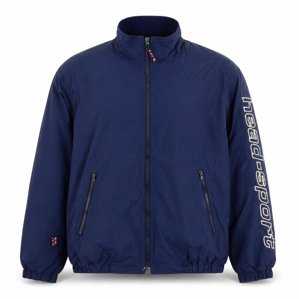 HEAD Men's Blue Zipped Jacket L - Casual Comfort