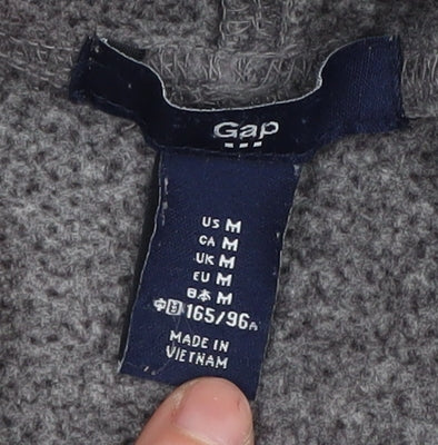 Gap Unisex Grey Logo Pullover Hoodie, Size M