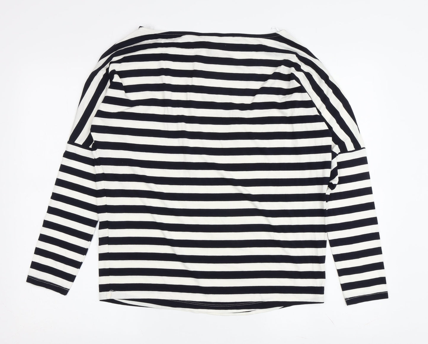 Next Women's Multicoloured Striped T-Shirt, Size 8, Casual Jersey