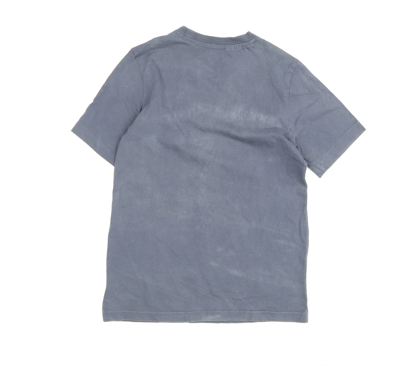 Adidas Boys Blue T-Shirt, Age 11, Classic Logo Style