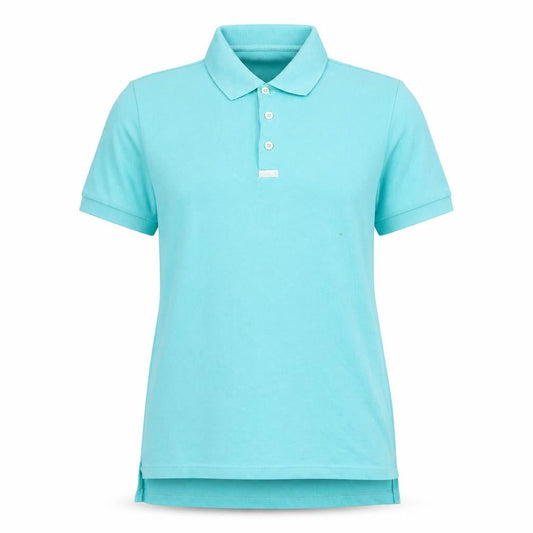 Unisex Adultss UK Size M adidas Blue Cotton Polo