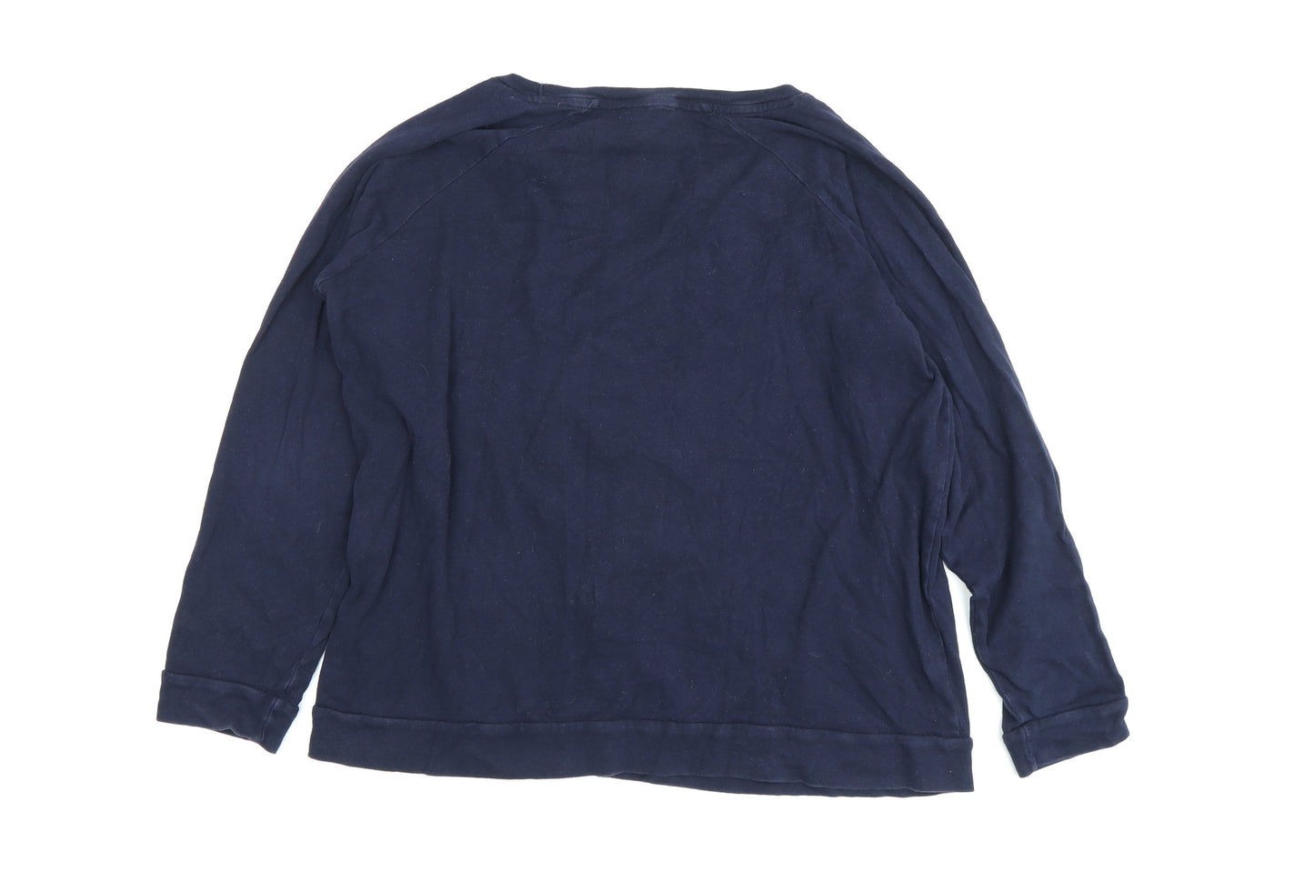 Next Women's Blue Festive T-Shirt Size 18, Christmas, Cotton
