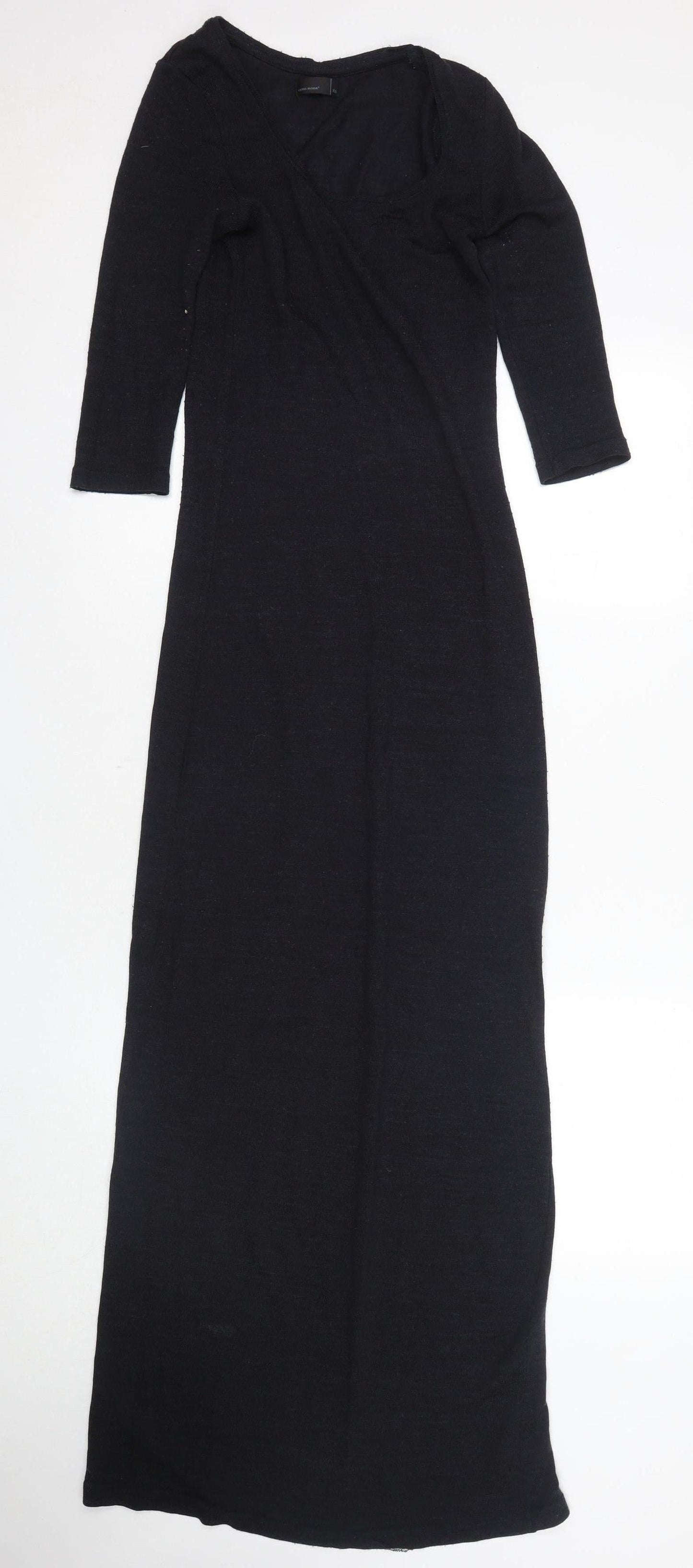 Vero Moda Women's Black Long Sheath Dress Size XS