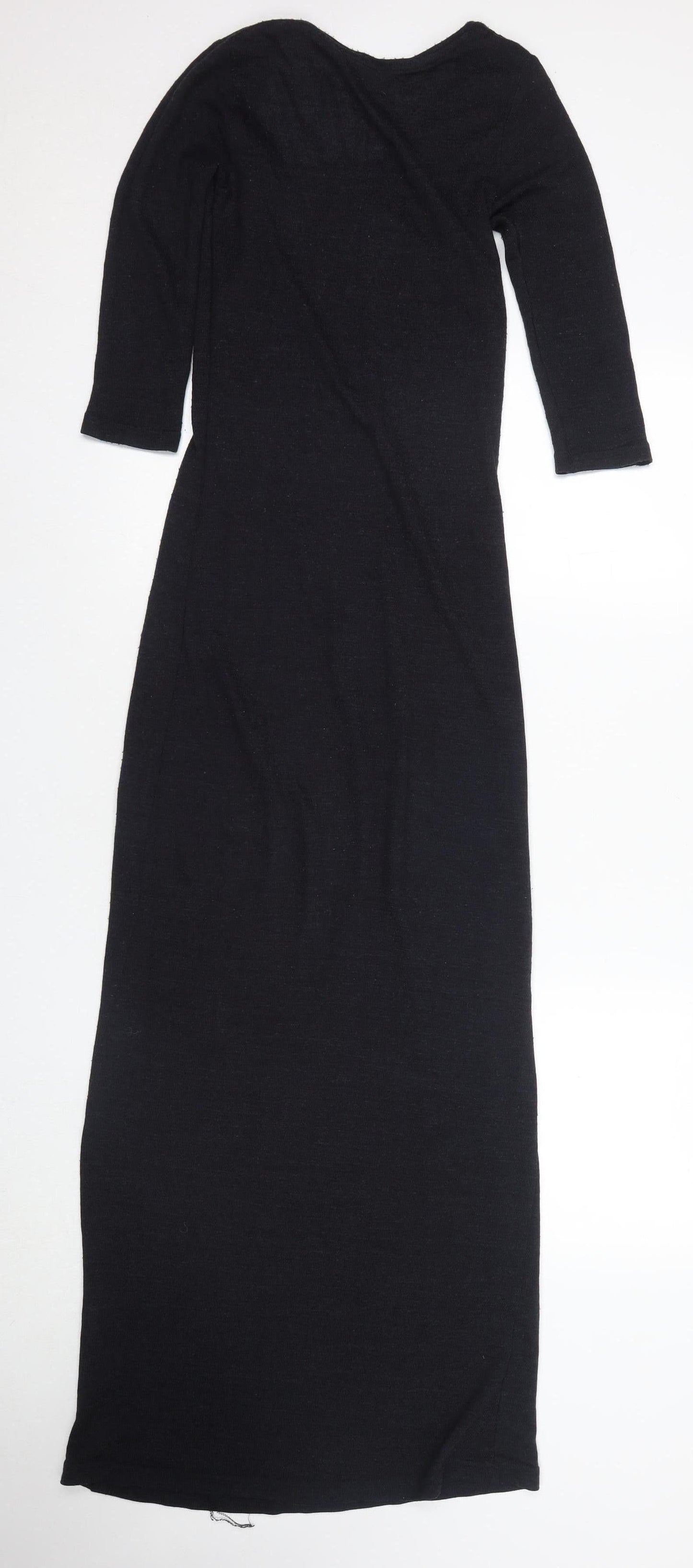Vero Moda Women's Black Long Sheath Dress Size XS