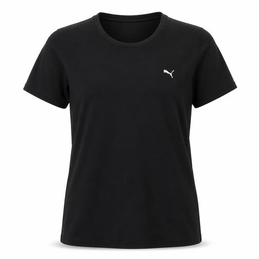 Puma Unisex Black T-Shirt, Size 14, Moisture Wicking