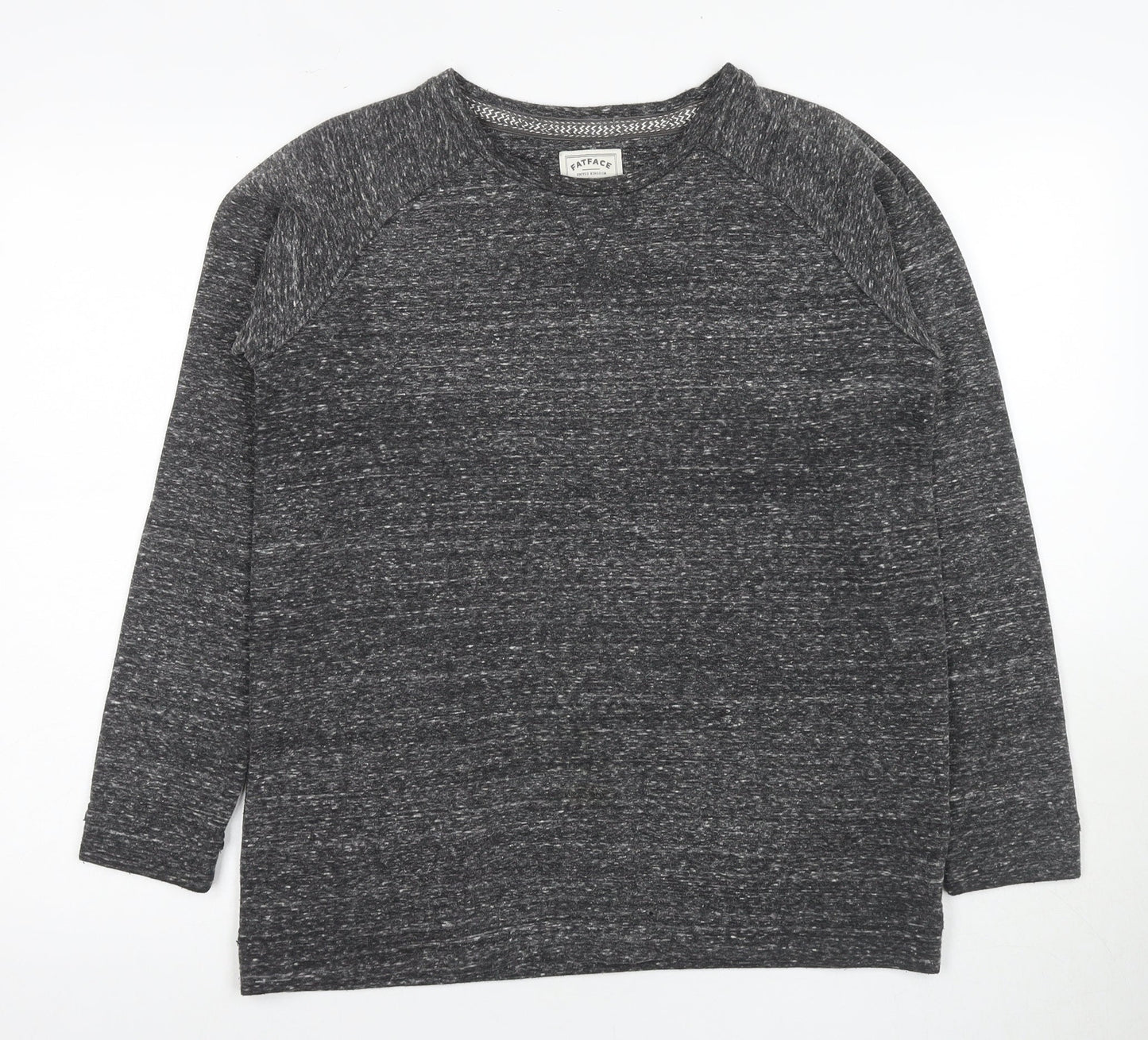 FatFace Women Grey Sweater, Size 10, Cotton Blend