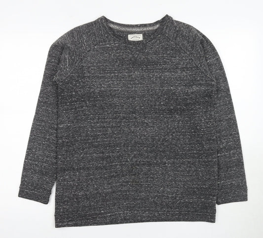 FatFace Women Grey Sweater, Size 10, Cotton Blend